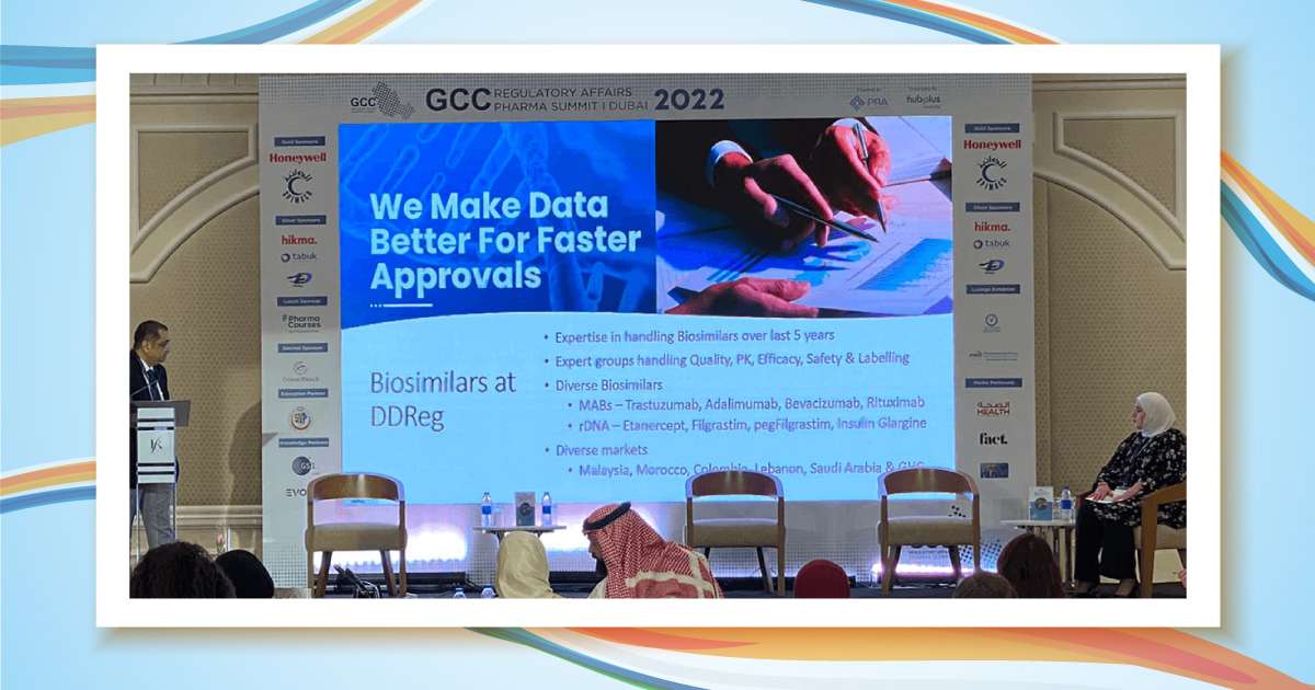 DDReg Participates in the 2022 edition of GCC Regulatory Affairs Pharma Summit in Dubai