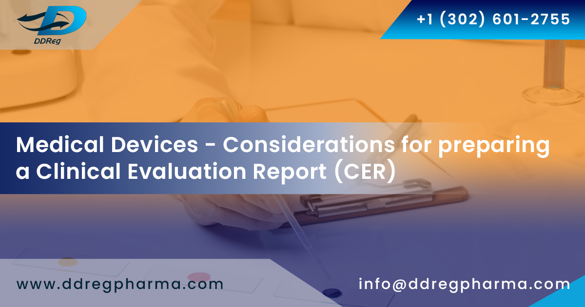 Medical Devices – Considerations for preparing a Clinical Evaluation Report (CER)