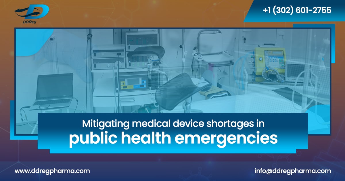 Mitigating medical device shortages in public health emergencies