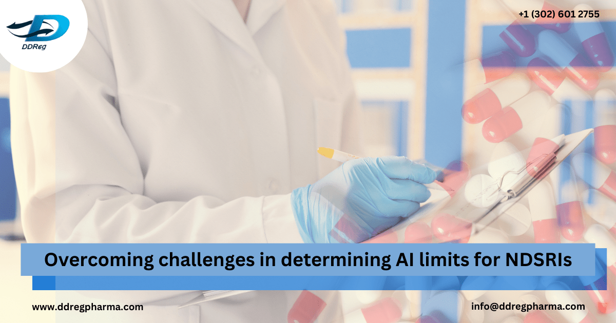 Overcoming challenges in determining AI limits for NDSRIs