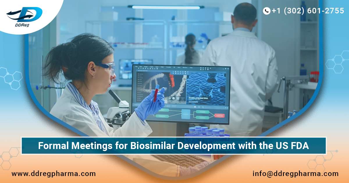 Formal Meetings for Biosimilar Product Development with the US FDA