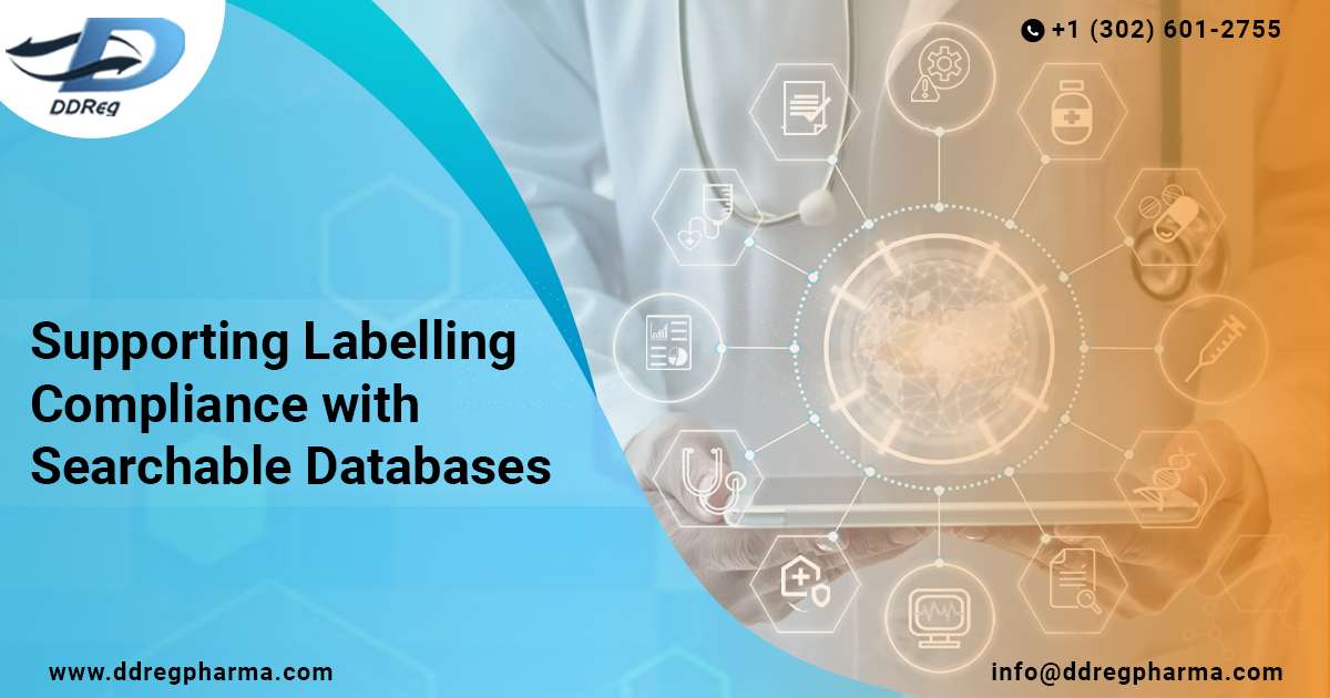 Supporting Labelling Compliance with Searchable Databases