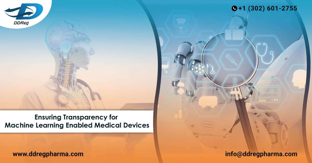 Ensuring Transparency for Machine Learning-Enabled Medical Devices