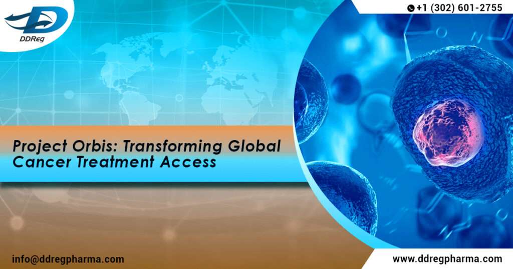 Project Orbis collaboration for global cancer treatment access and innovation.