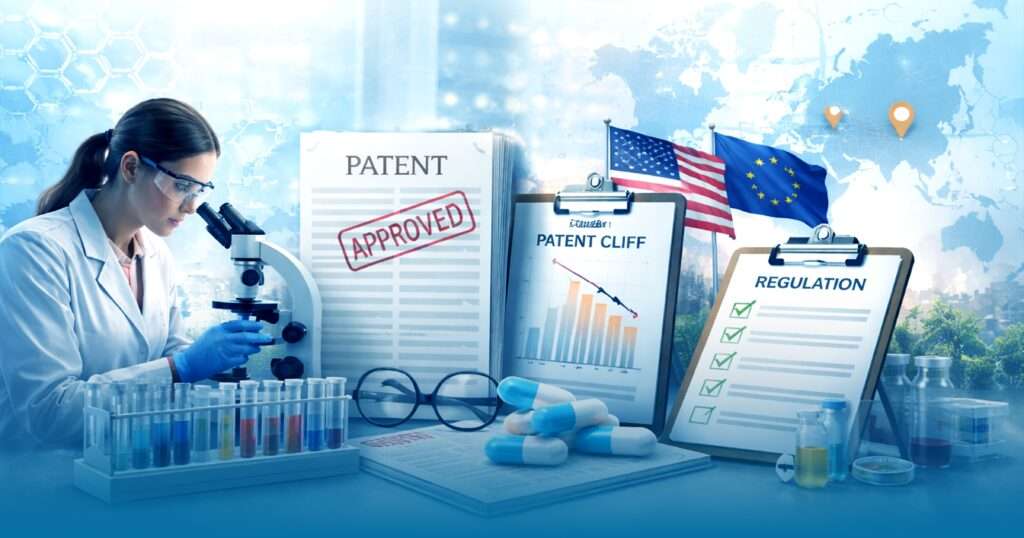 Patent Cliff in Pharma for Data & Orphan Drug Strategy for Global Markets